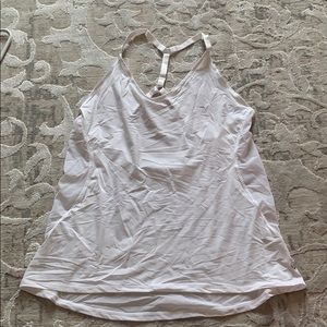 White lululemon tank
